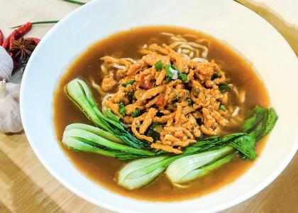 藤椒肉丝面（可拌）