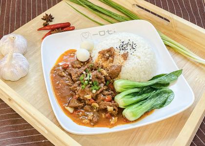 小炒牛肉饭